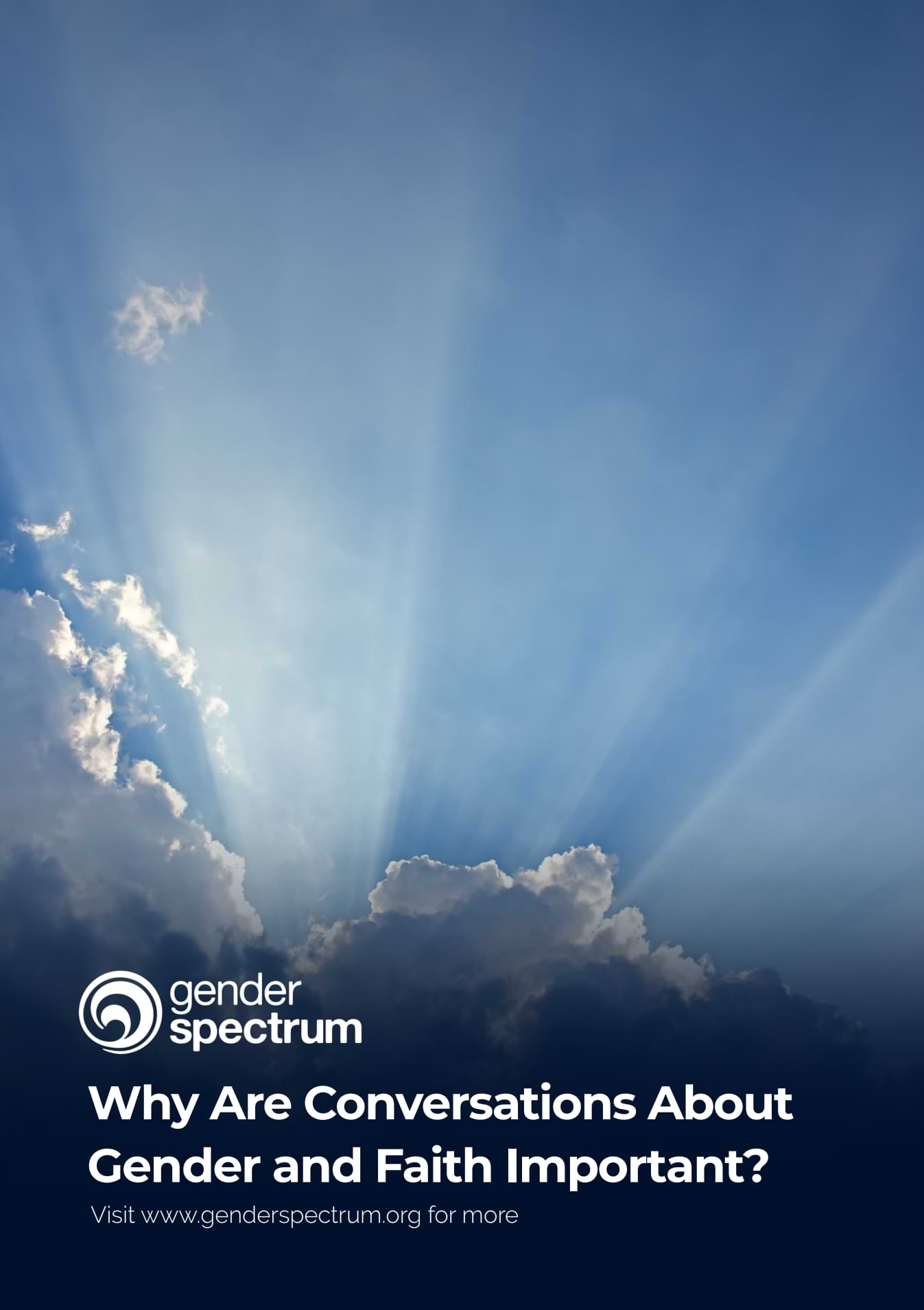 Why are conversations about faith and gender important